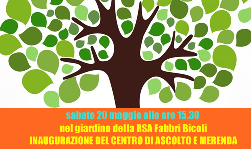 rsa bicoli merenda con aima centro ascolto bucine